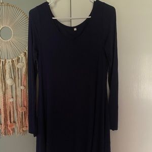 URBAN OUTFITTERS navy blue dress